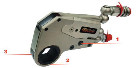 Hexagonal Hydraulic Torch Wrench